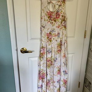 Floral maxi dress